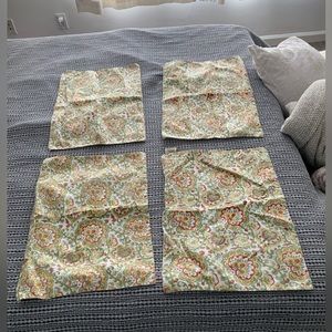 Pottery Barn Paisley Place Mats